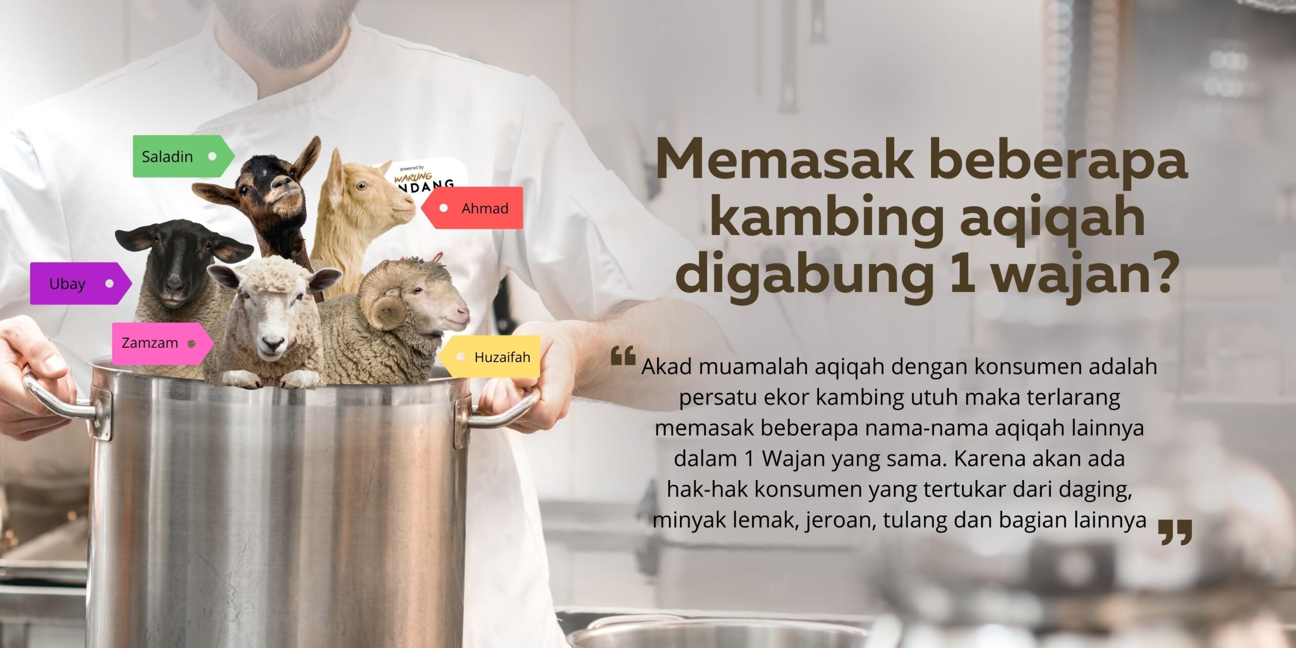 Promo aqiqah seumur hidup sekali