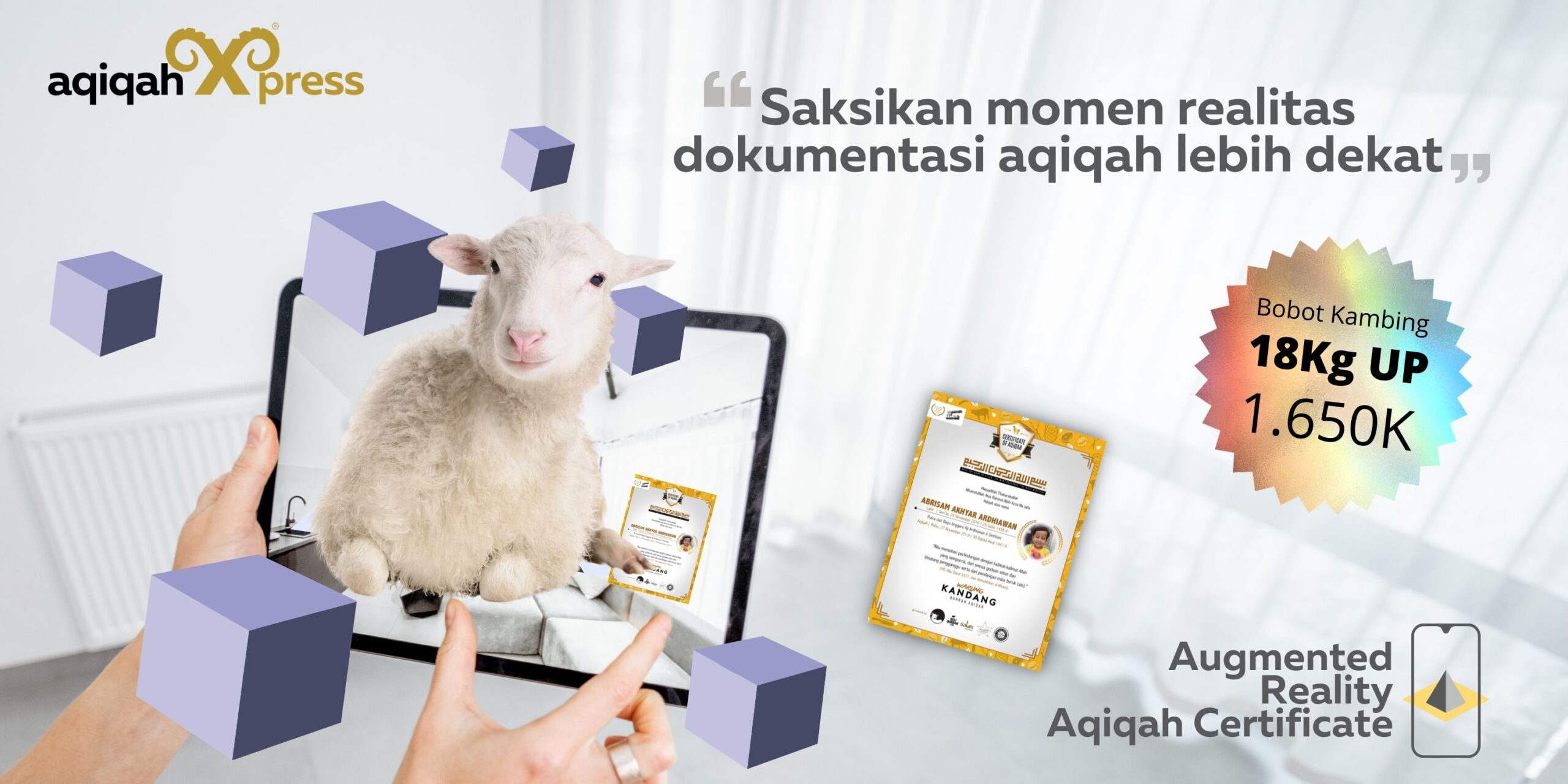 Promo aqiqah seumur hidup sekali