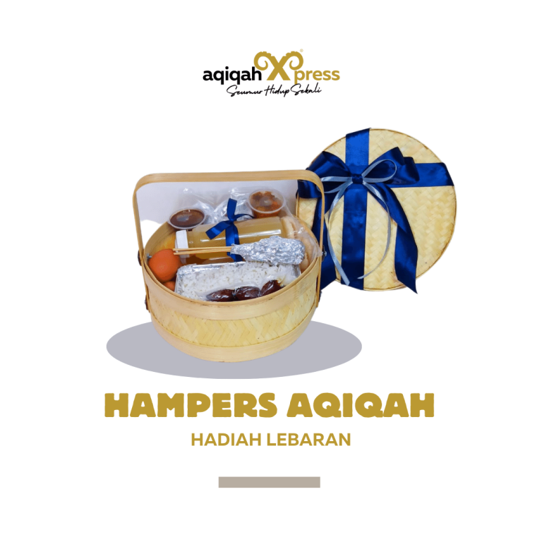 Kemasan Hampers Aqiqah - aqiqah seumur hidup sekali